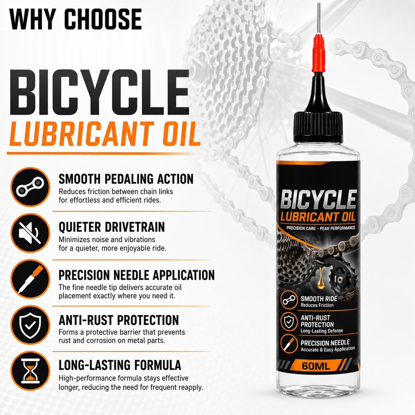 Grease For Heavy Equipment - Lubrificante para Corrente de Bicicleta 60ml,