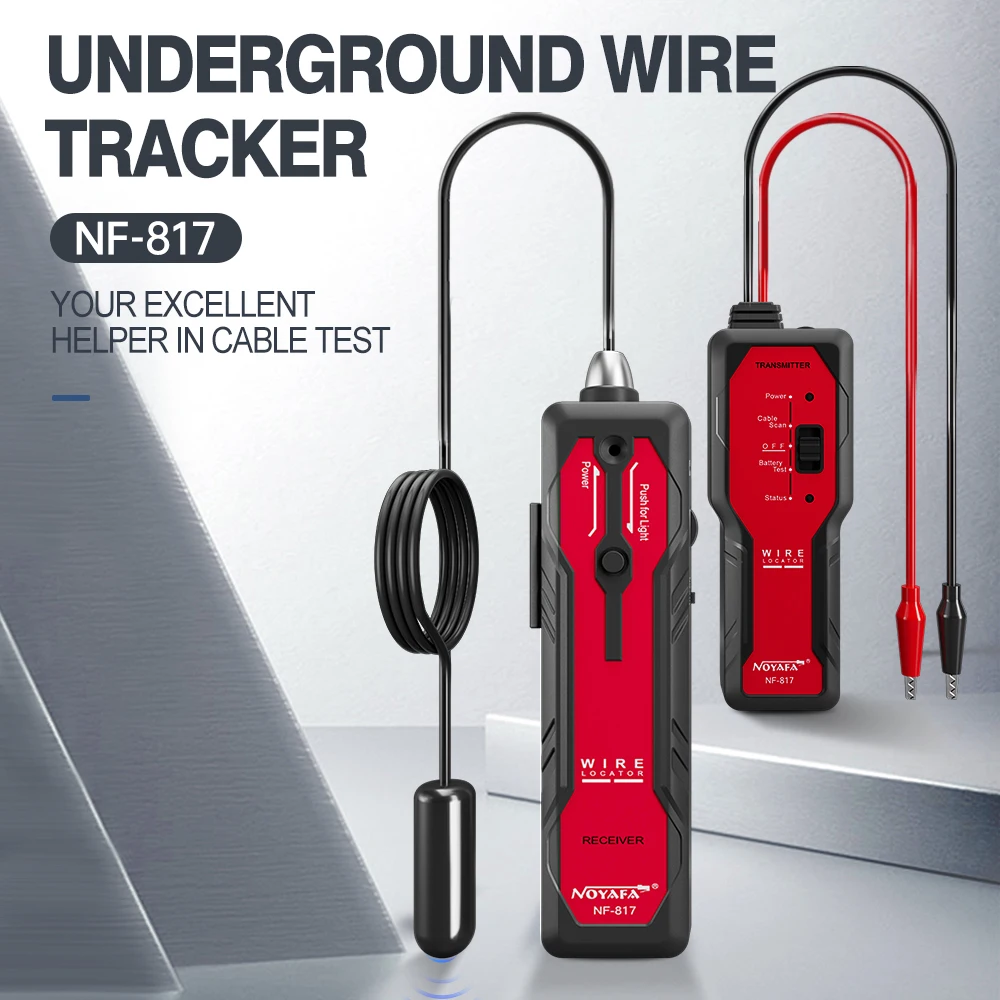 Noyafa NF-817 detector localiz - Underground Cable Detector avaliação e preço