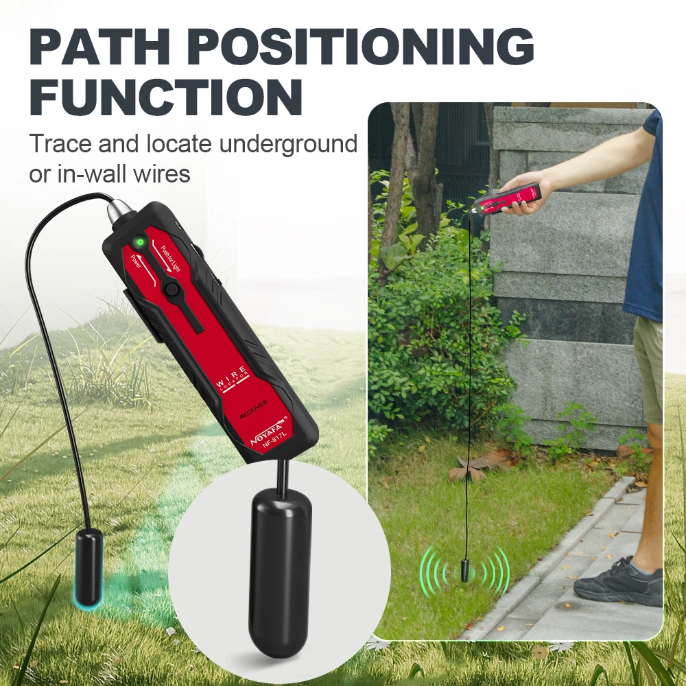 Noyafa NF-817 detector localiz - Underground Cable Detector avaliação e preço
