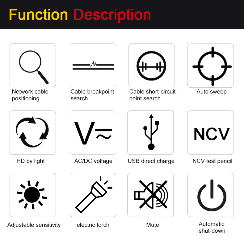 Localizador de Fios Subterrâne - Underground Cable Detector avaliação e preço