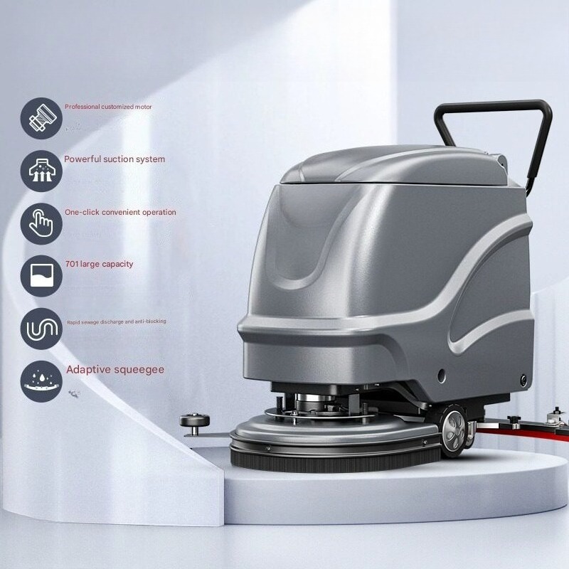 Máquina de lavar e secar pisos - Industrial Floor Scrubber avaliação e preço