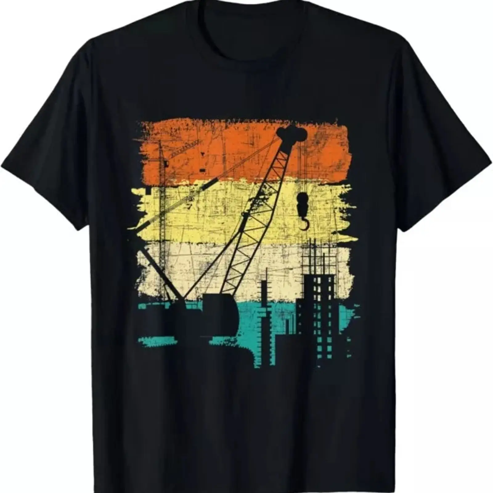 Camiseta Crane Operator Retro  - Heavy Equipment Washing avaliação e preço