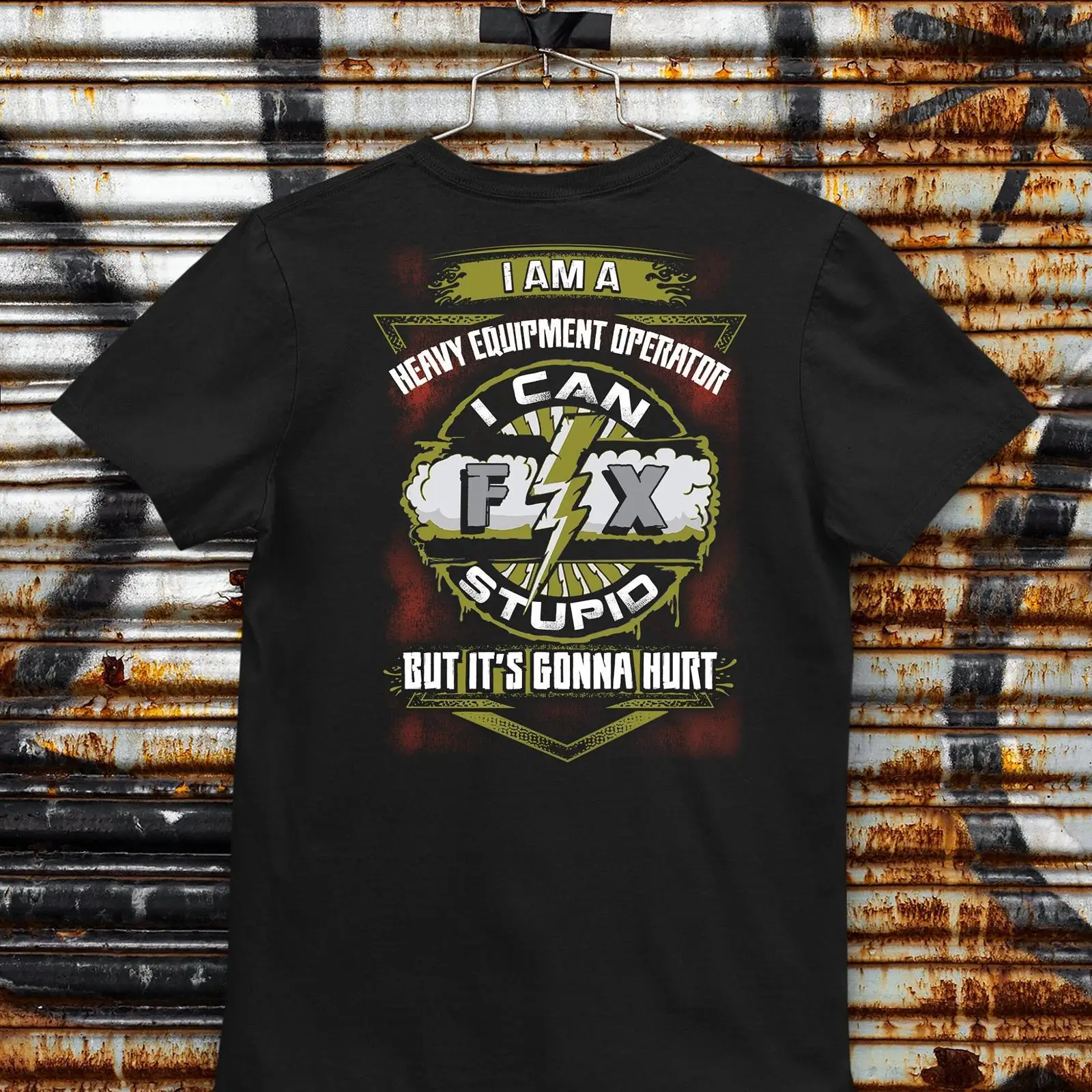 Camiseta Casual Masculina Vint - Heavy Equipment Washing avaliação e preço