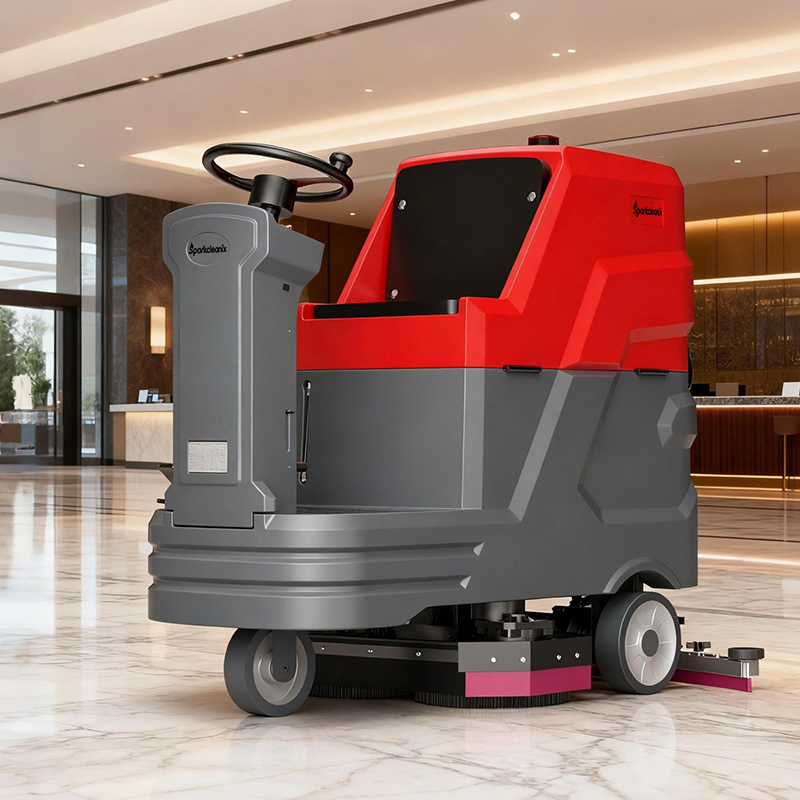 Máquina de lavar pisos industr - Industrial Floor Scrubber avaliação e preço